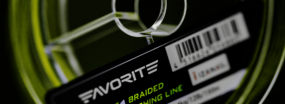 Favorite product label with typography integrated into the 3D spool